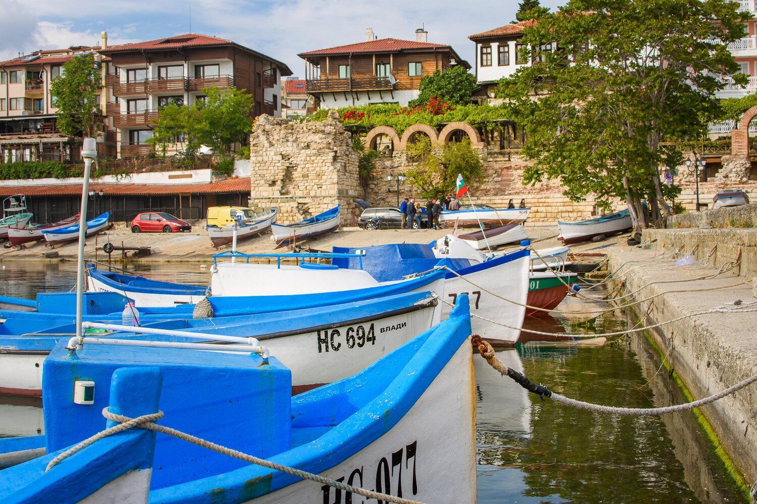 Paradiso B 208 Private Sea View Studio Nessebar Bagian luar foto